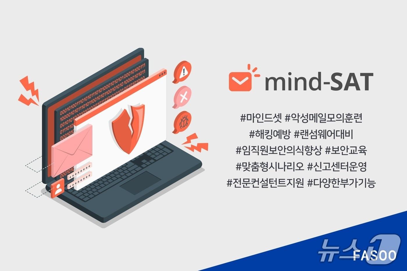 파수 마인드셋&#40;Mind-SAT&#41; 악성메일 모의훈련 이미지&#40;파수 제공&#41;