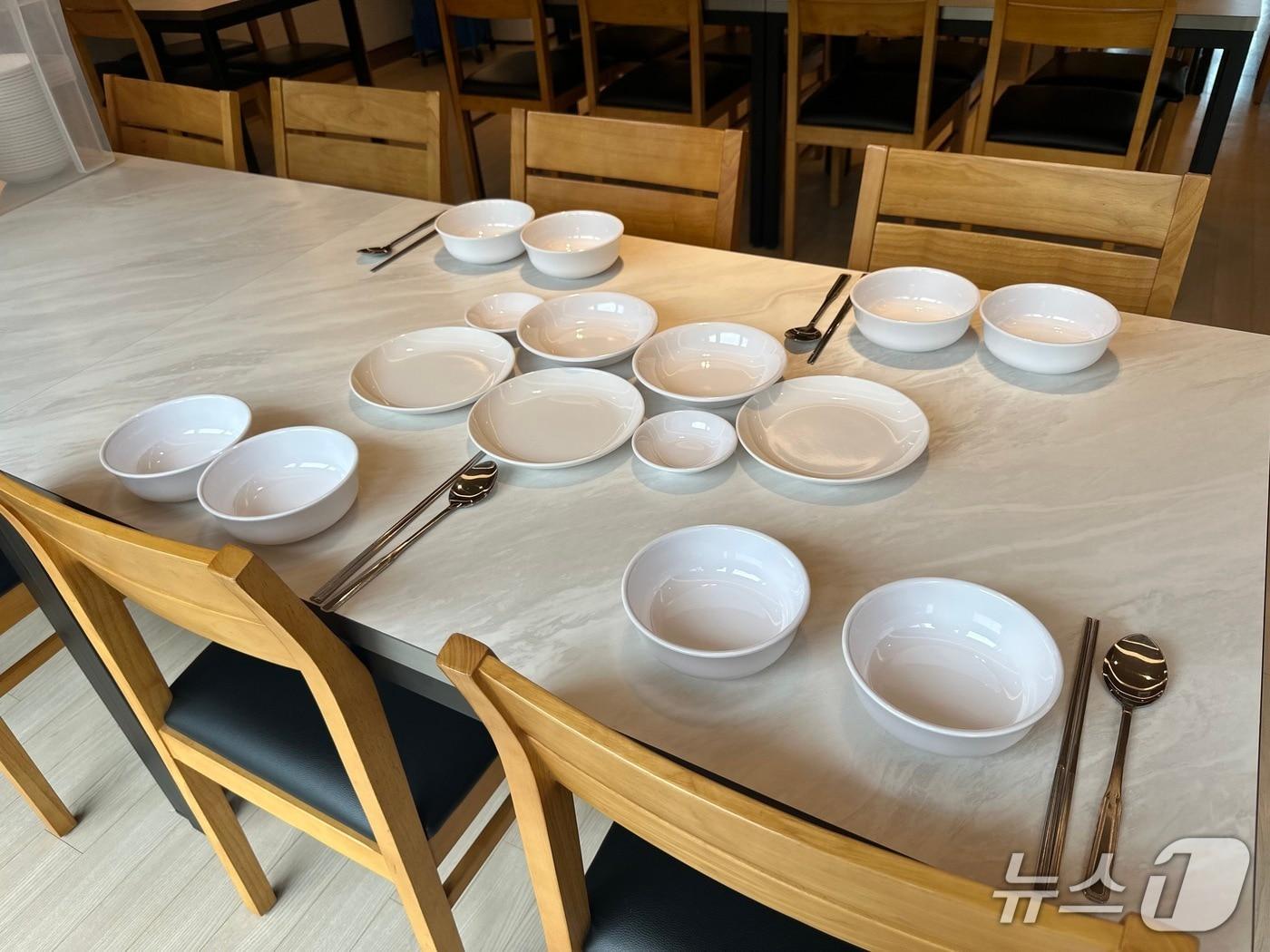 본문 이미지 - 경기도의료원 장례식장 다회용기.(경기도 제공. 재판매 및 DB금지)