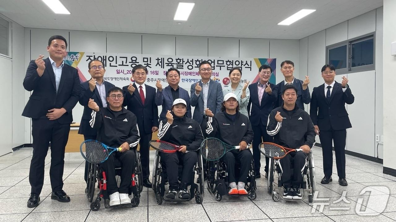 본문 이미지 - ㈜재세능원 휠체어 장애인 선수팀.(재세능원 제공. 재판매 및 DB금지)/뉴스1 