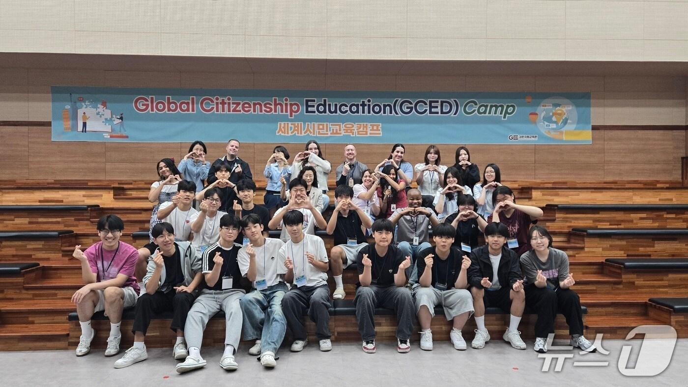 강원특별자치도교육청국제교육원. 한국항공고 학생 대상 진로연계 외국어캠프 운영.&#40;국제교육원 제공, 재판매 및 DB금지&#41;