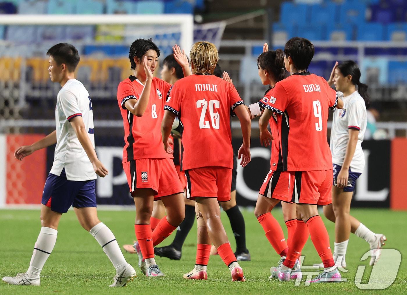 본문 이미지 - 여자축구 대표팀. /뉴스1 ⓒ News1 장수영 기자