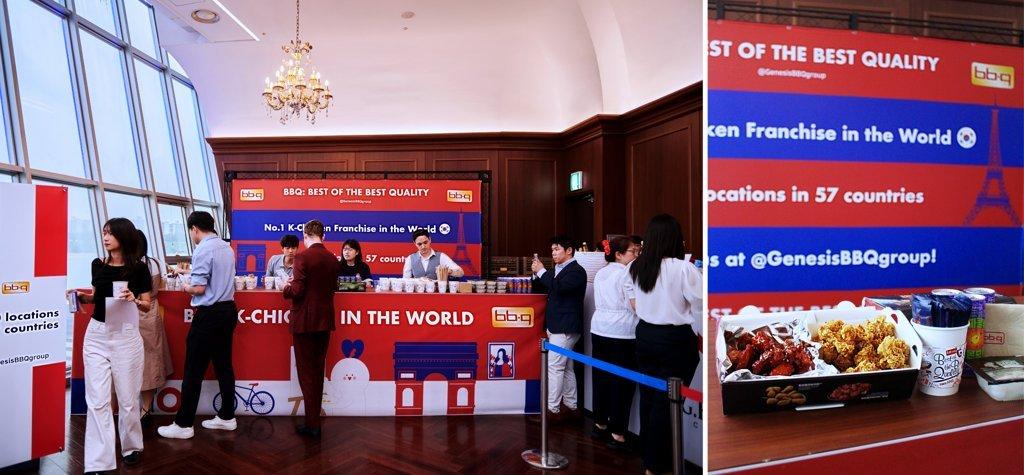 본문 이미지 - 주한프랑스상공회의소 &#39;바스티유데이&#39; 행사에 설치된 BBQ 부스.&#40;BBQ 제공&#41;