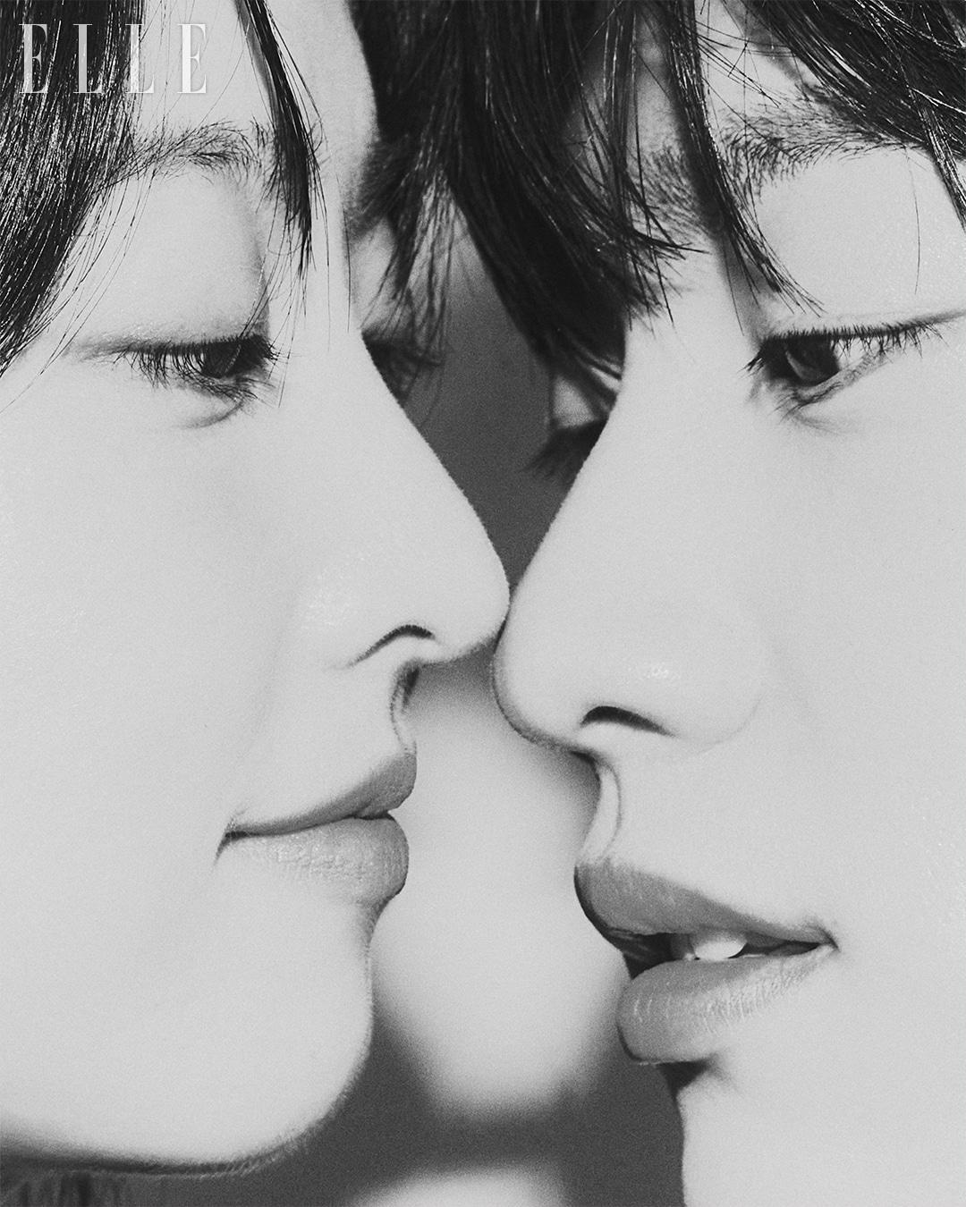 본문 이미지 - 박보영, 박진영 커플 화보 /엘르 제공