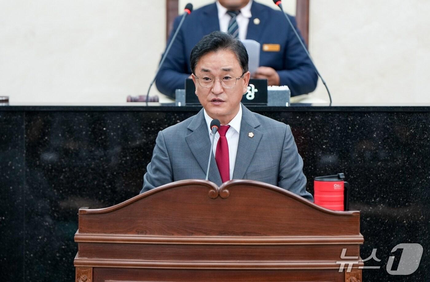 김영희 괴산군의원/뉴스1