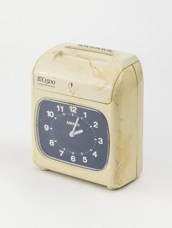 본문 이미지 - 아마노 출퇴근기록기 BX1500, 1990~2000년대(서울시 제공)