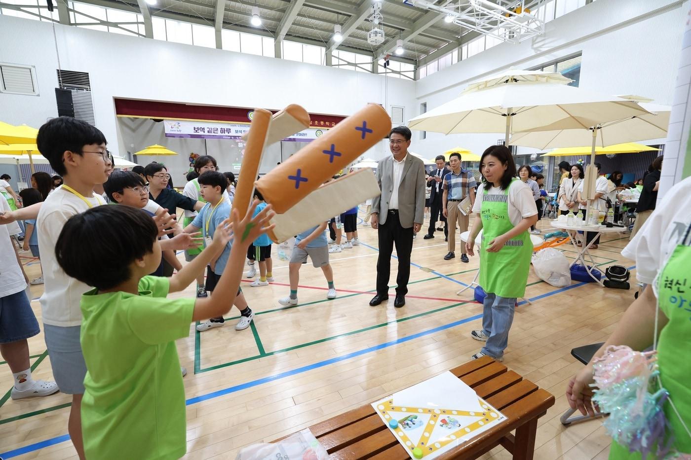 덕암초등학교 보석같은하루 활동 모습(노원구 제공)