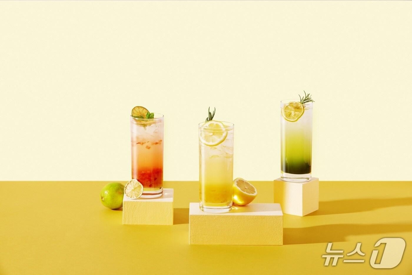 여름시즌 음료 3종 (소노인터내셔널 제공)