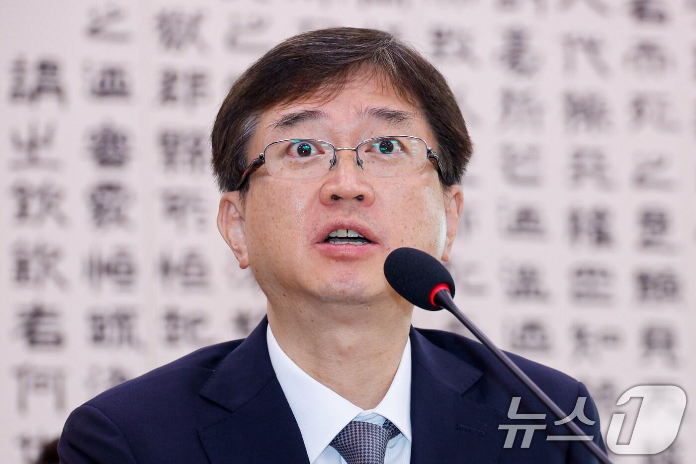 오영준 헌법재판관 후보자. 2025.7.18/뉴스1 ⓒ News1 안은나 기자