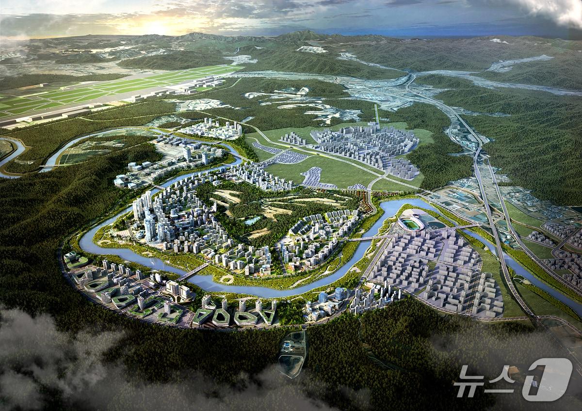 본문 이미지 - TK(대구경북)신공항 조감도.(뉴스1 자료)