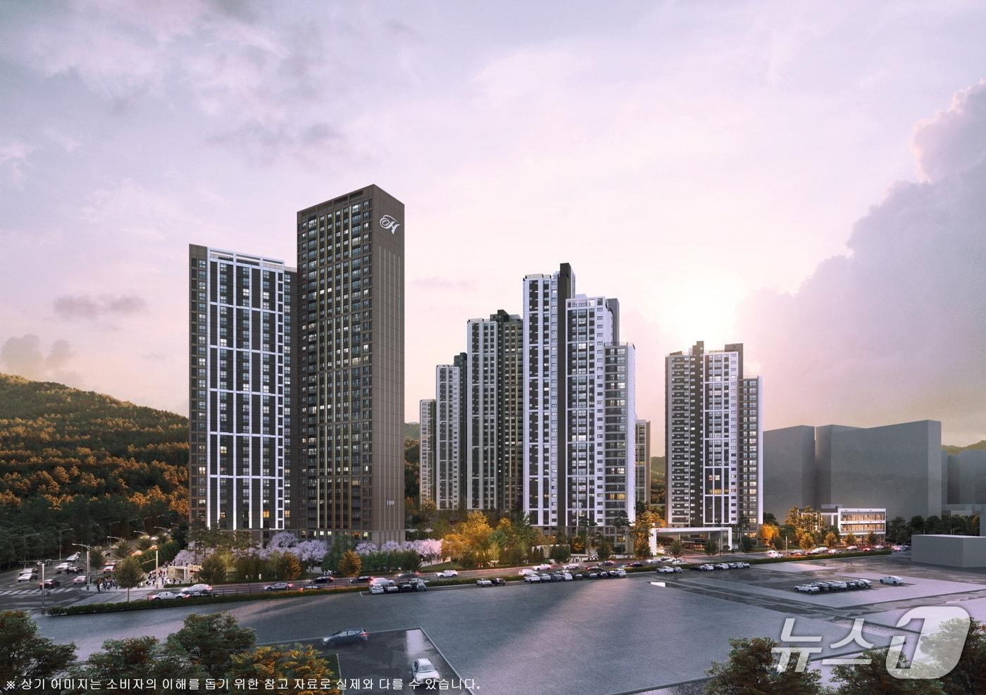 힐스테이트 회룡역파크뷰 투시도