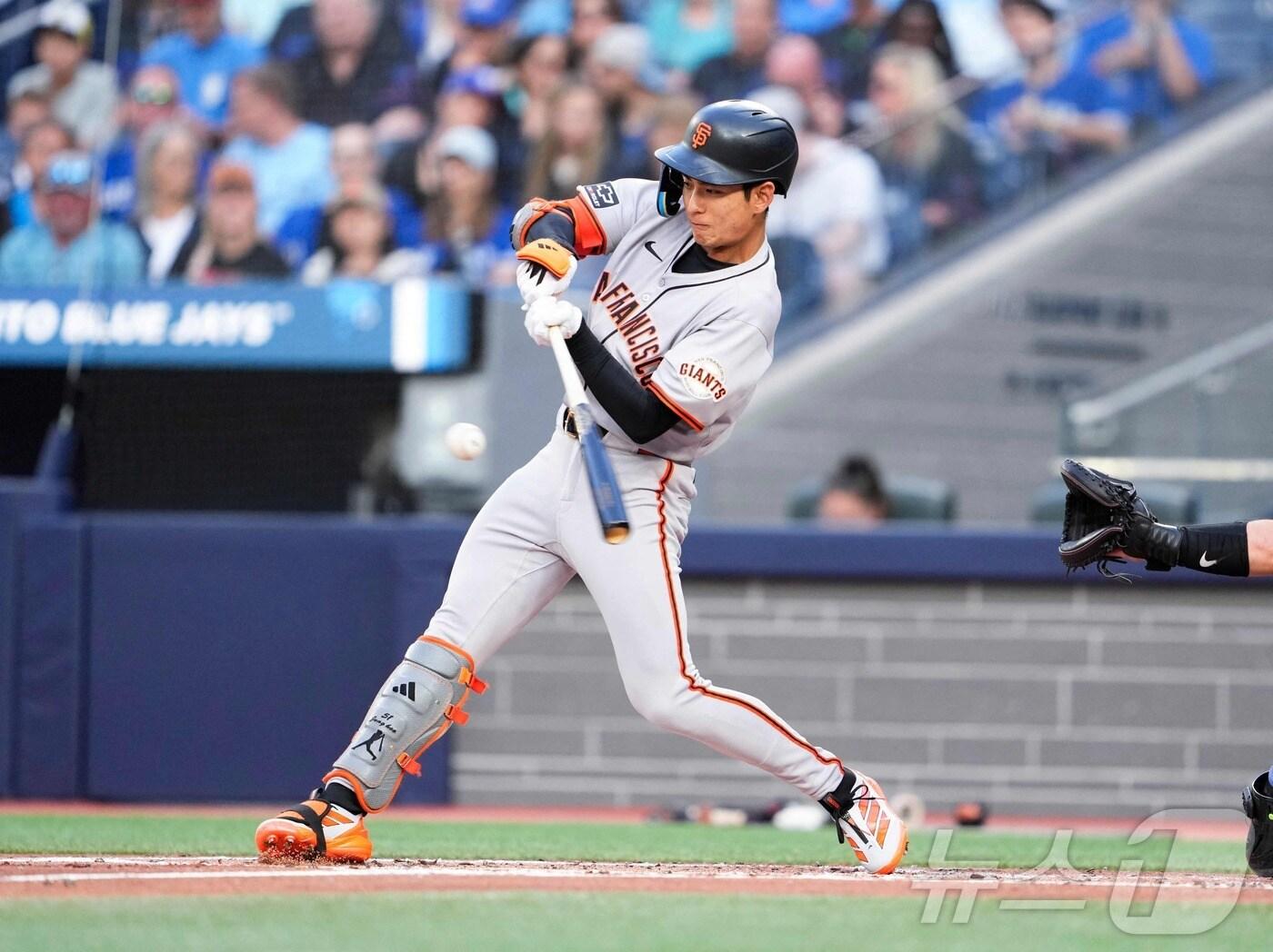 본문 이미지 - 이정후&#40;27·샌프란시스코 자이언츠&#41;. ⓒ AFP=뉴스1