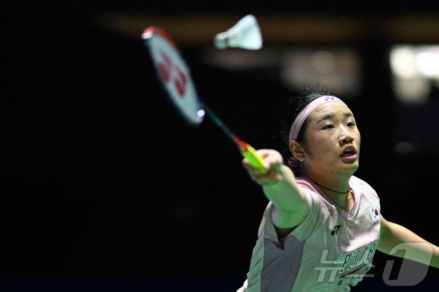 배드민턴 여자 단식 세계 1위 안세영.  ⓒ AFP=뉴스1