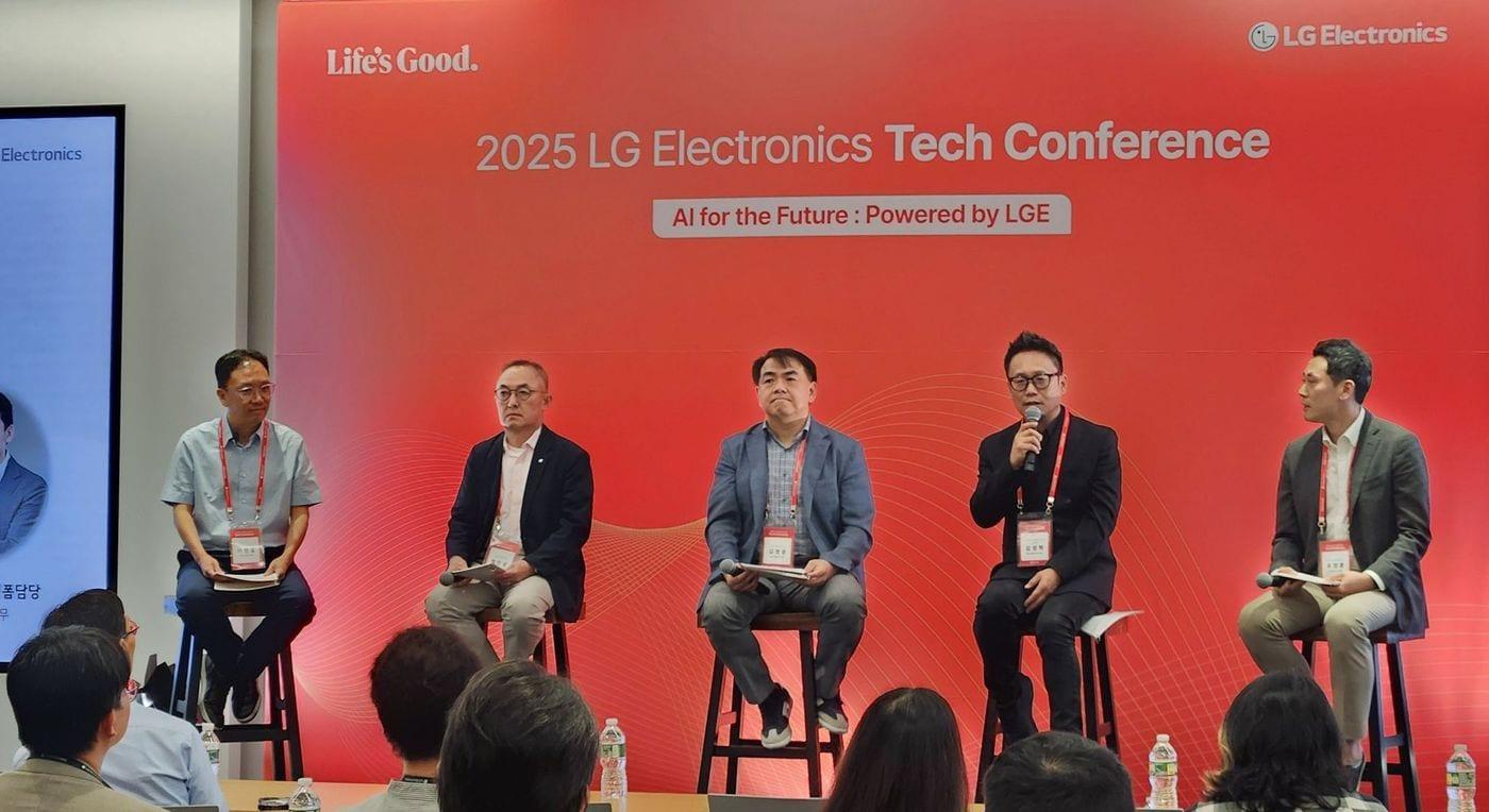 2025 북미 테크 콘퍼런스(정규황 LG전자 북미지역대표 SNS 갈무리). ⓒ 뉴스1