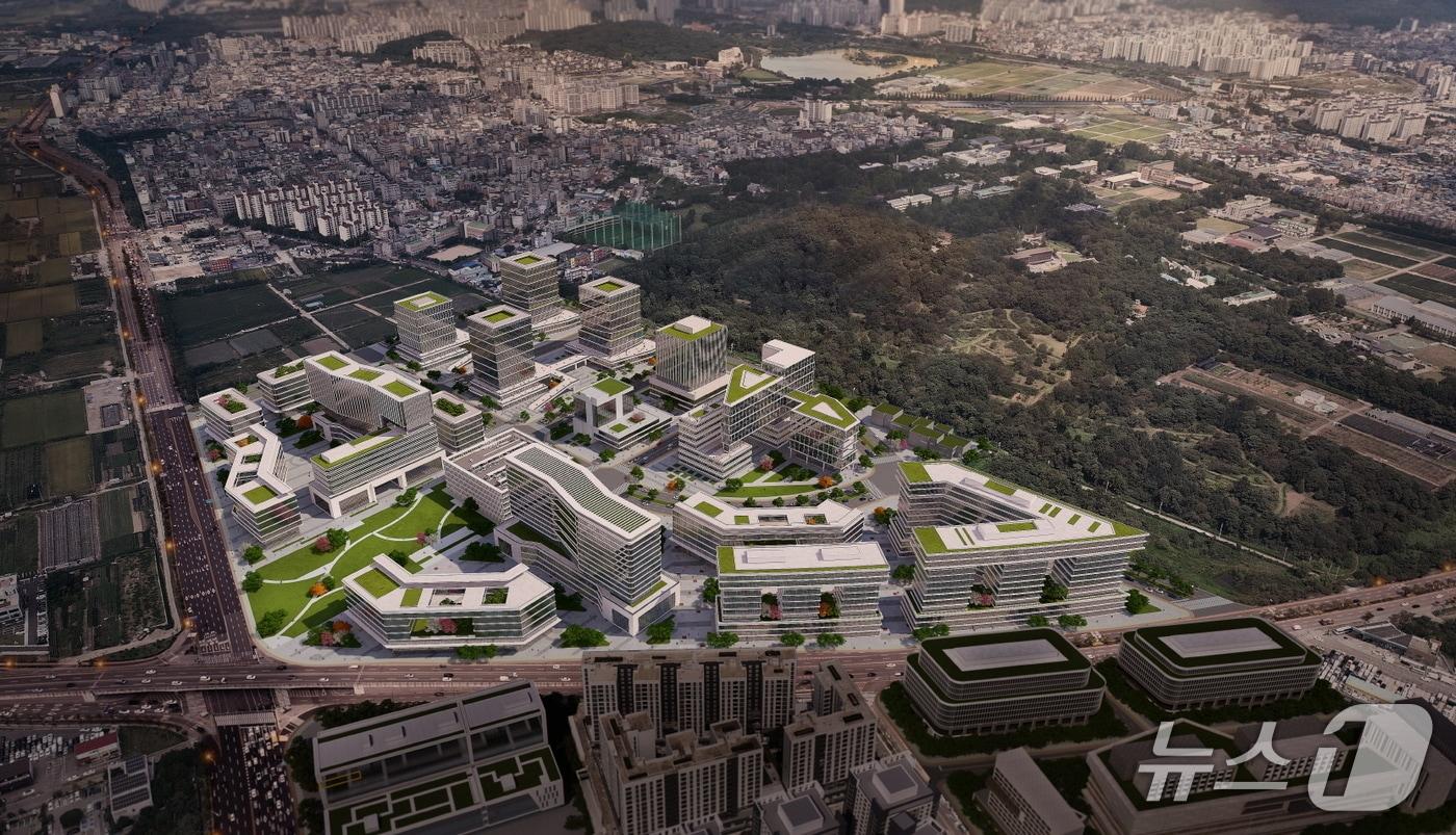경기 수원시 탑동 이노베이션밸리 조감도. (수원시 제공. 재판매 및 DB 금지) 2025.7.2/뉴스1