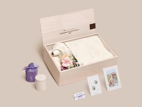 본문 이미지 - 자연 친화적인 소재들로 구성한 포포즈 '자연닮음' / 사진=펫닥 제공