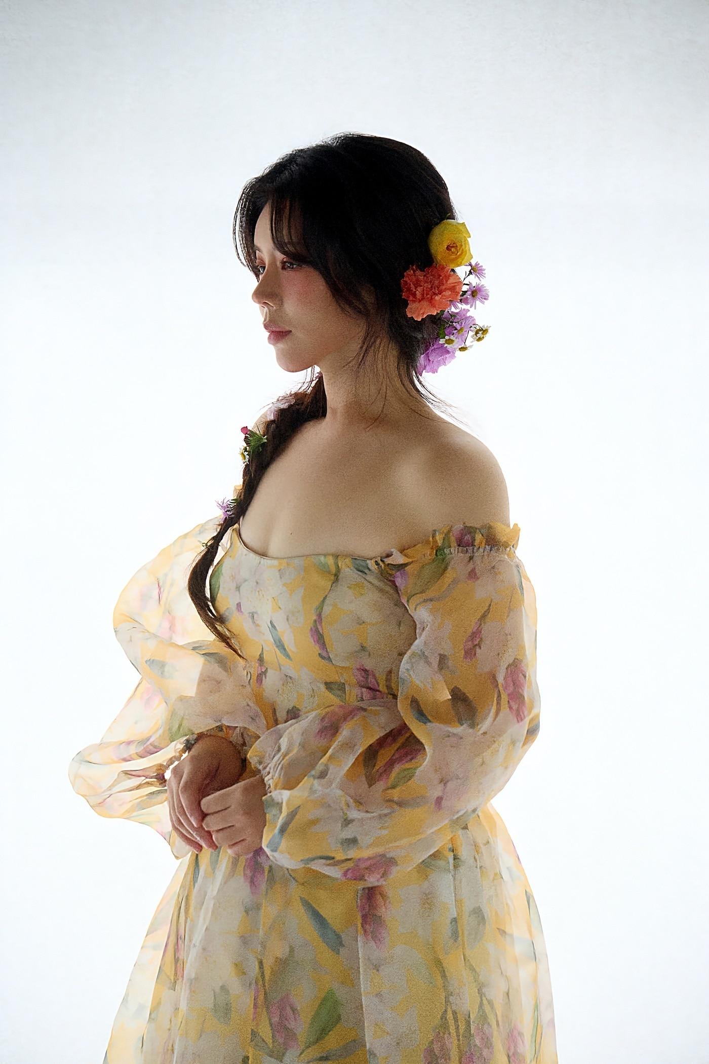 본문 이미지 - 뮤지컬 배우 윤지인.(두산 베어스 제공)