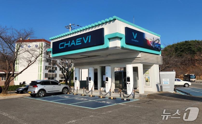 본문 이미지 - 경북 포항시 전기차 충전소. &#40;포항시제공, 제판매 및 db금지&#41; 2025.7.2/뉴스1 