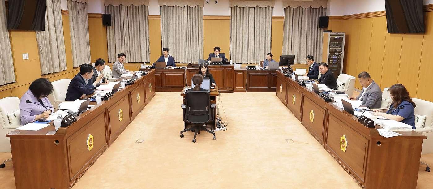 대전시의회 예산결산특별위원회 2차 회의 모습.(대전시의회 제공. 재판매 및 DB금지)/뉴스1 
