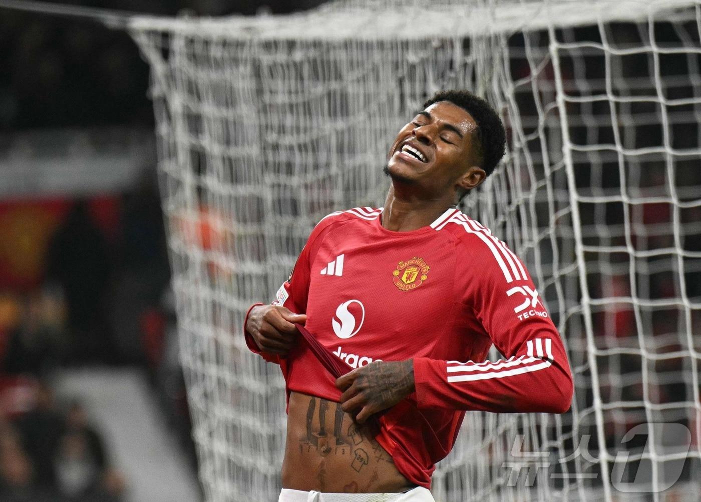 본문 이미지 - 바르셀로나로 임대 이적에 합의한 마커스 래시포드. ⓒ AFP=뉴스1