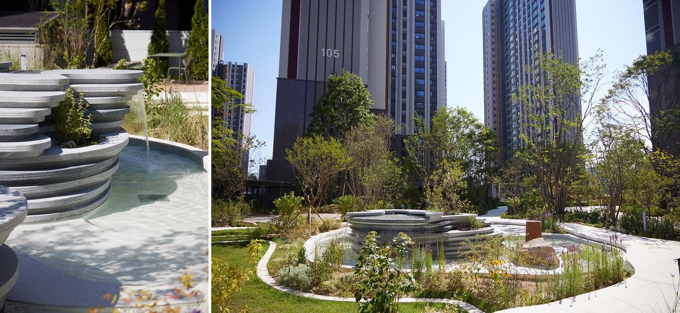 그린바이그루브 디자인(롯데건설 제공) 