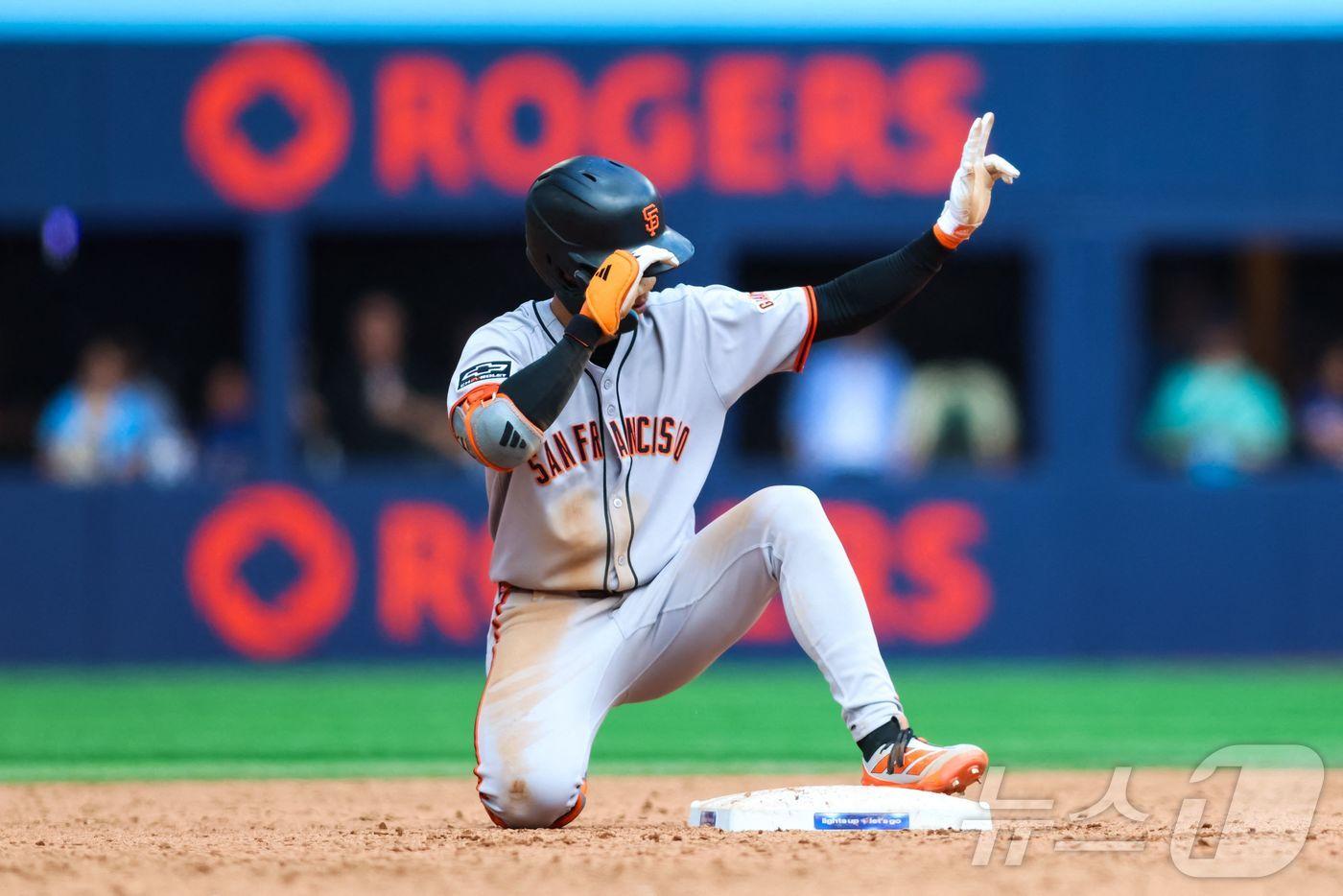 이정후&#40;27·샌프란시스코 자이언츠&#41;. ⓒ AFP=뉴스1