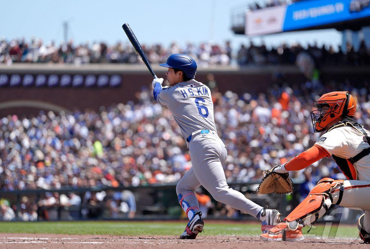 LA 다저스 김혜성(26). ⓒ AFP=뉴스1