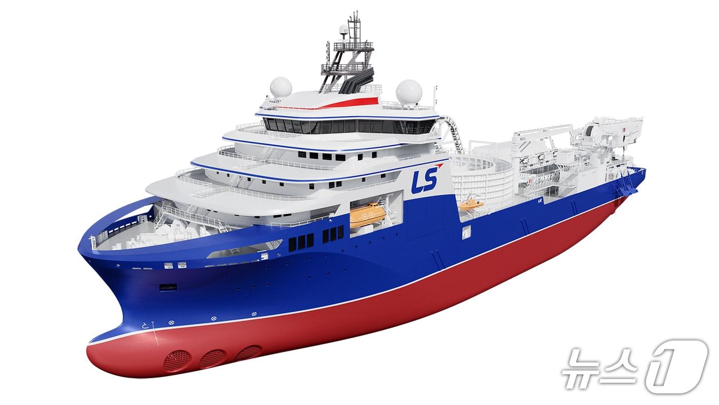  LS마린솔루션 신규 포설선(CLV) 조감도 (사진제공 = LS마린솔루션) 