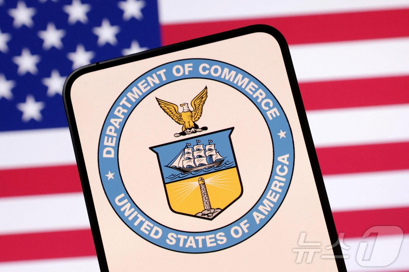 미국 상무부 로고. 2025.04.23. ⓒ 로이터=뉴스1 ⓒ News1 윤다정 기자