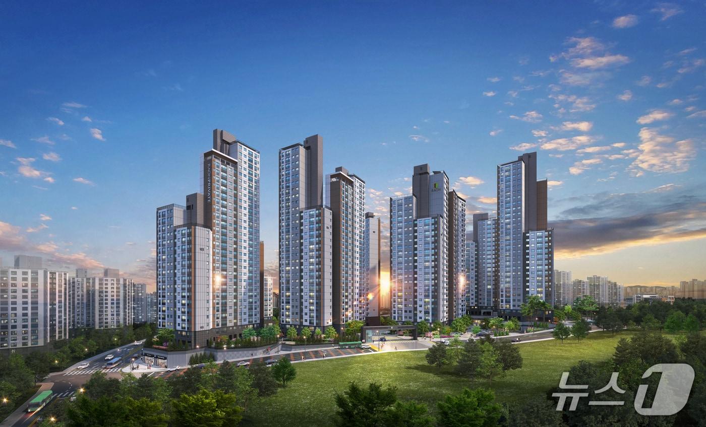 라온건설이 전북 전주시 평화동에 명품 아파트 ‘라온프라이빗 퍼스티브’를 선보인다.&#40;라온건설 제공. 재판매 및 DB금지&#41;2025.7.21/뉴스1