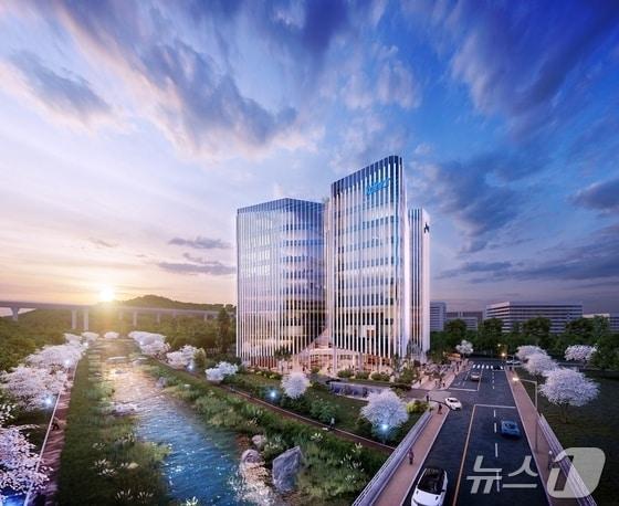 본문 이미지 -  HK이노엔 스퀘어 전경. (HK이노엔 제공) 