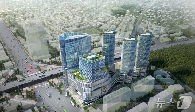 본문 이미지 - 사당역 복합환승센터 건립계획(안) 조감도.(서울교통공사 제공)