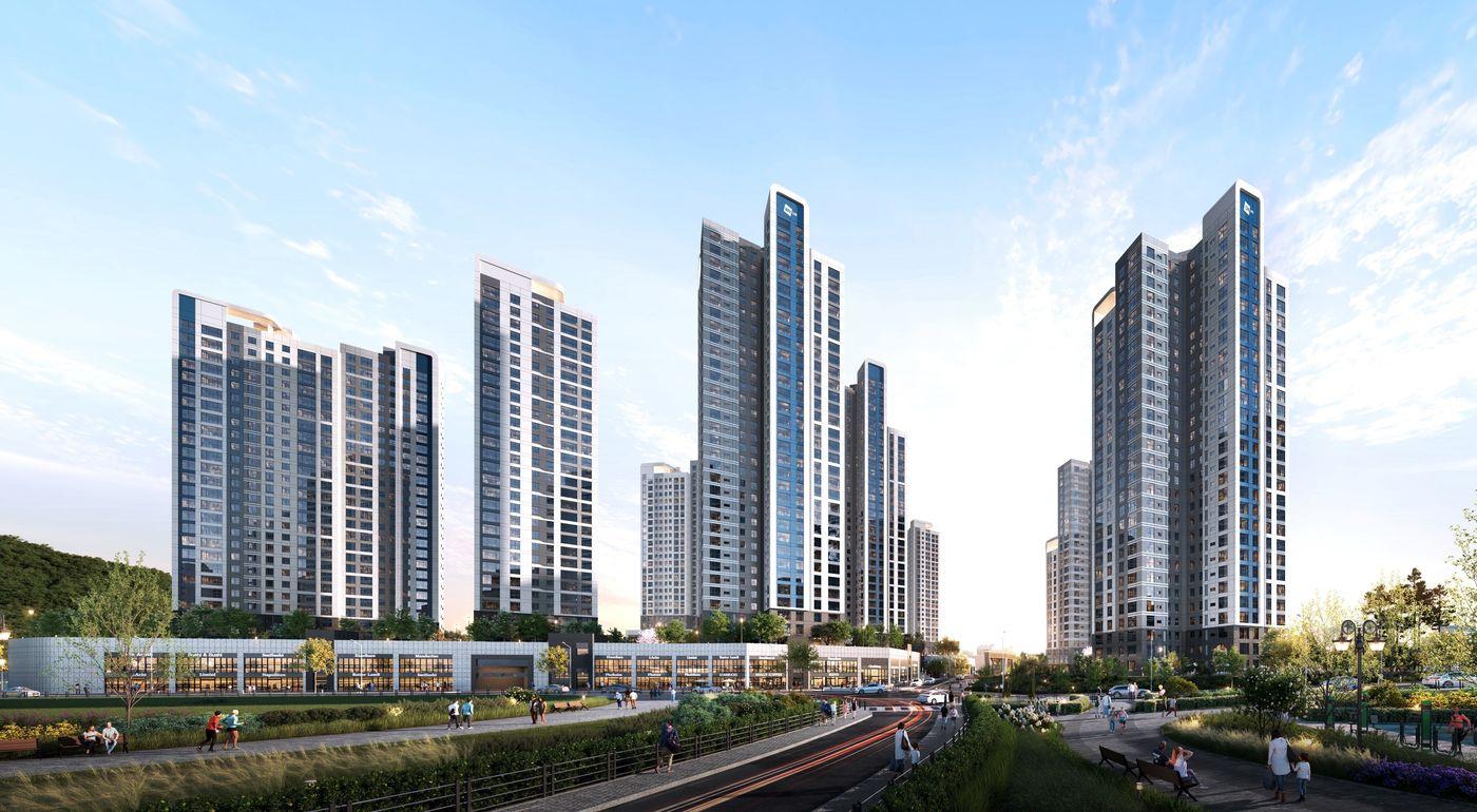 명장2구역 재개발 정비사업 투시도(두산건설 제공) 