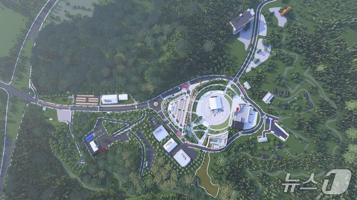 본문 이미지 - 2025영동세계국악엑스포 행사장 배치도 (조직위 제공, 재판매 및 DB금지) /뉴스1