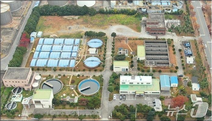 본문 이미지 - 광양시 태인폐수처리장 전경 