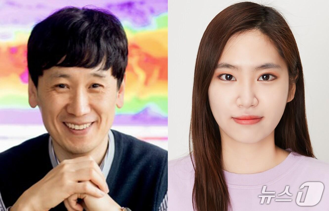 본문 이미지 - 포스텍 환경공학부 민승기 교수(왼쪽)와 서가영 박사 연구팀이 우리나라 여름철 극한 폭우가 8월에서 7월로 한달 앞당겨질 것으로 전망했다. (포스텍 제공, 제판매 및 DB금지) 2025.7.22/뉴스1