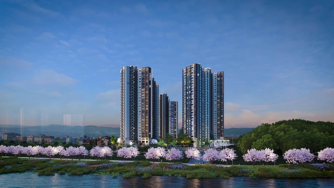 ‘디에트르 더 리버’  투시도. /대방건설 제공 