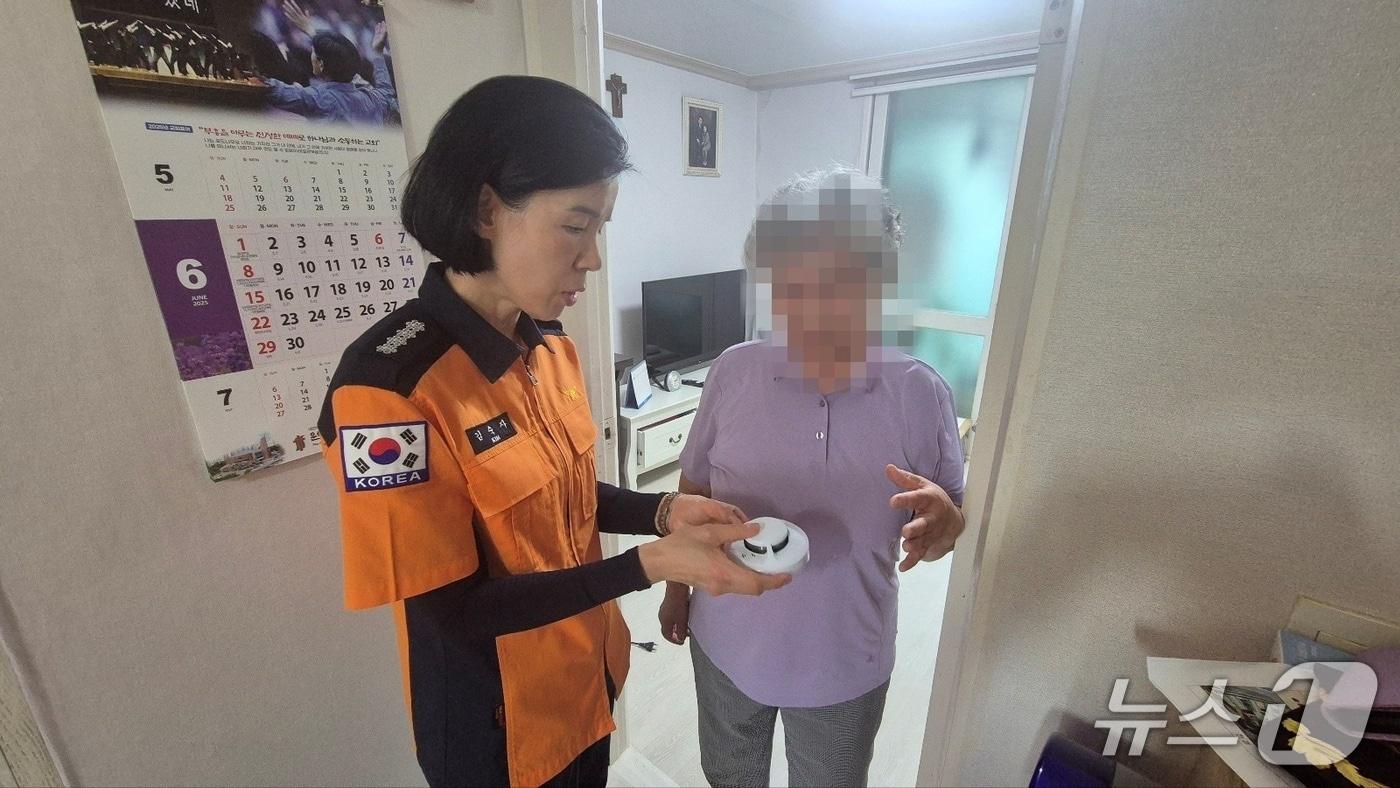 강원특별자치도 소방본부, 노후아파트 합동점검 진행.&#40;도소방본부 제공, 재판매 및 DB금지&#41;