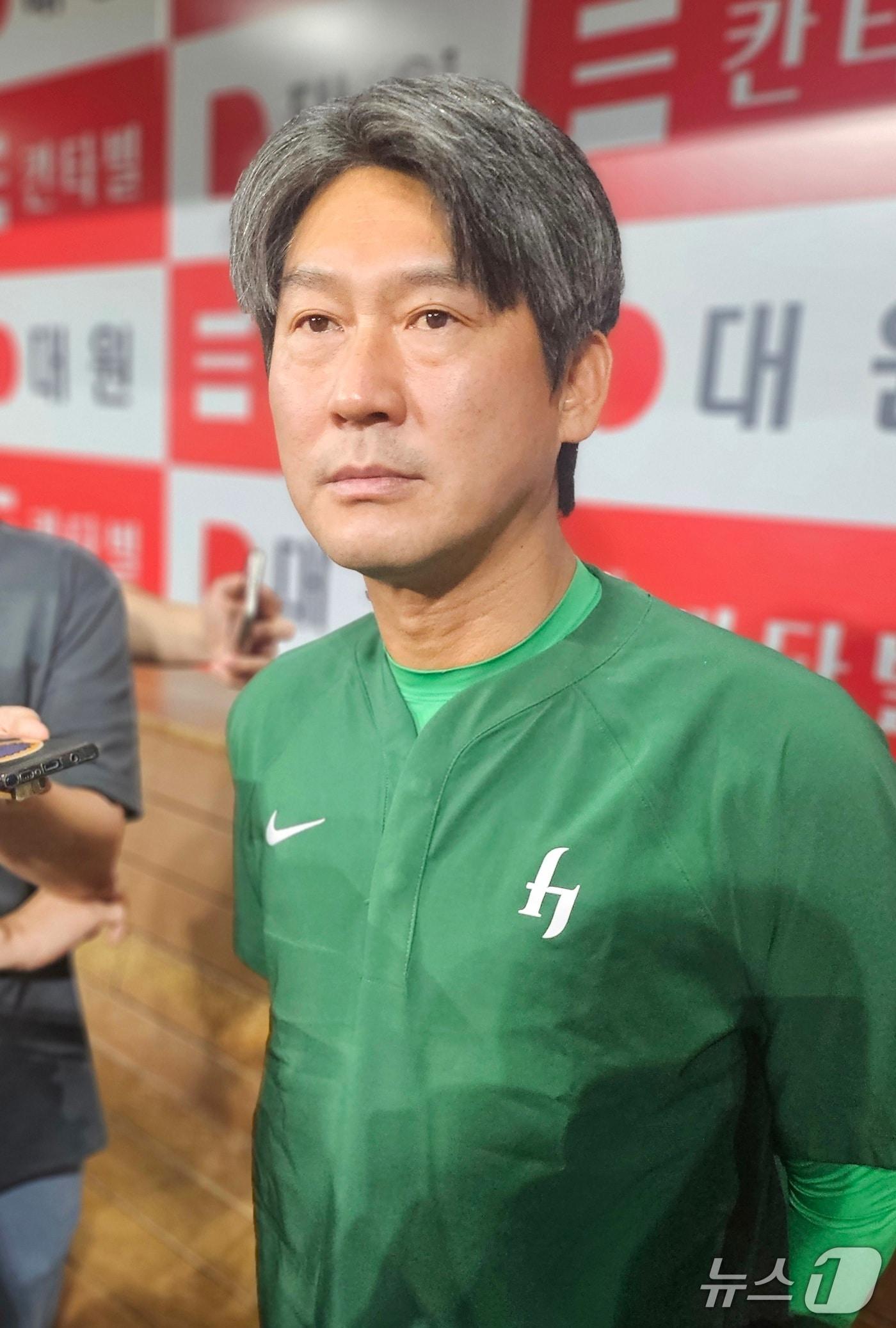 본문 이미지 - 설종진 키움 히어로즈 감독대행. ⓒ News1