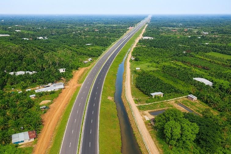 본문 이미지 - 베트남 '미안~까오랑 도로 건설사업' 조감도. /동부건설 제공