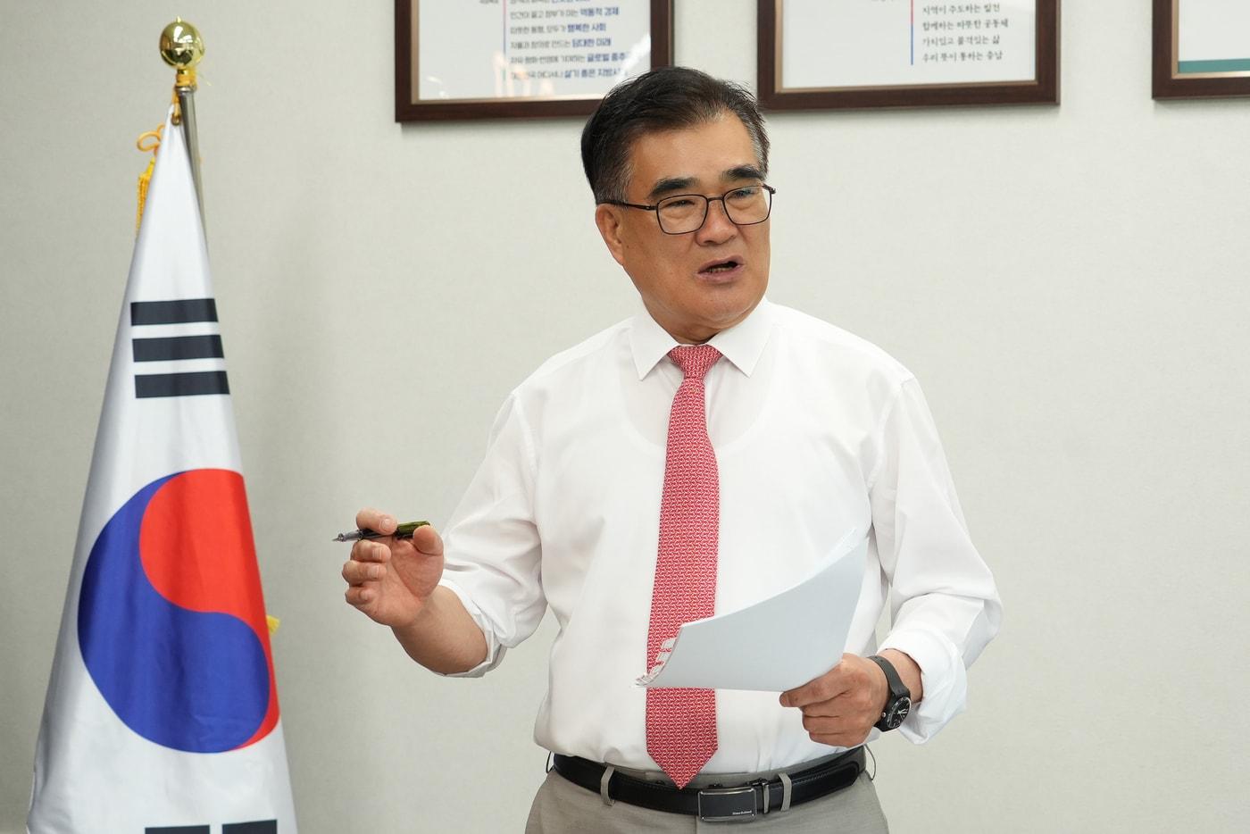 김기웅 서천군수(서천군 제공. 재판매 및 DB금지)/뉴스1 