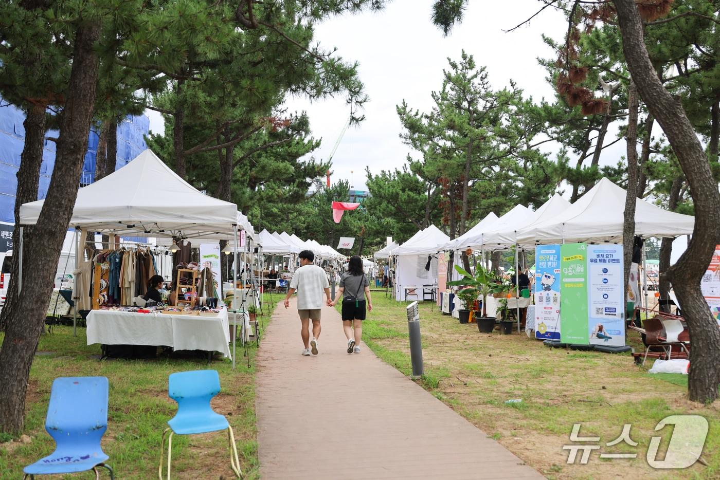 비치마켓@낙산.&#40;양양군 제공, 재판매 및 DB 금지&#41; 2025.7.23/뉴스1