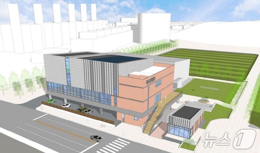 본문 이미지 - 고양시 백석국민체육센터 조감도. (고양시 제공, 재판매 및 DB금지)