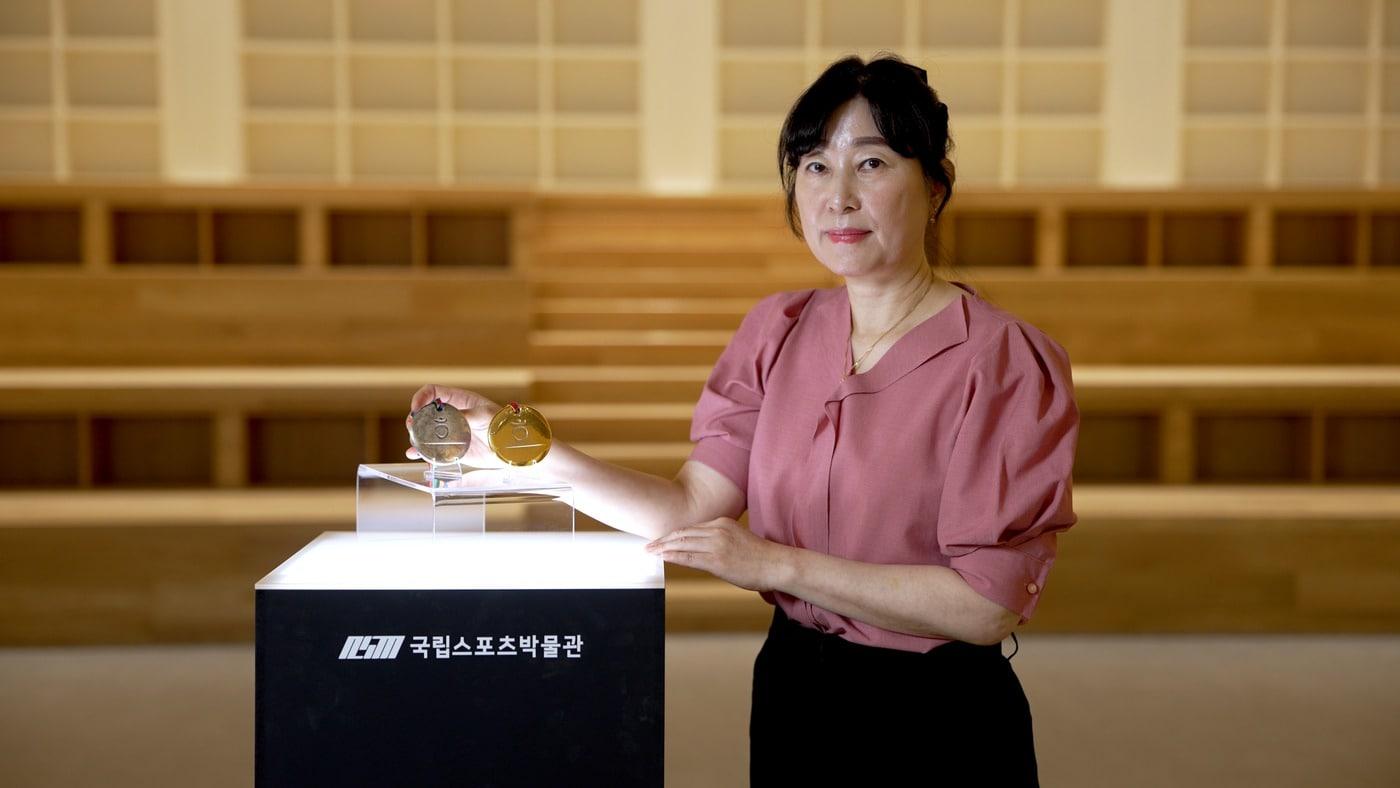 '패럴림픽 사격의 전설' 김임연이 국립스포츠박물관에서 추진 중인 '스포츠 스타 기증 릴레이' 7월 주자로 선정됐다. (국민체육진흥공단 제공)