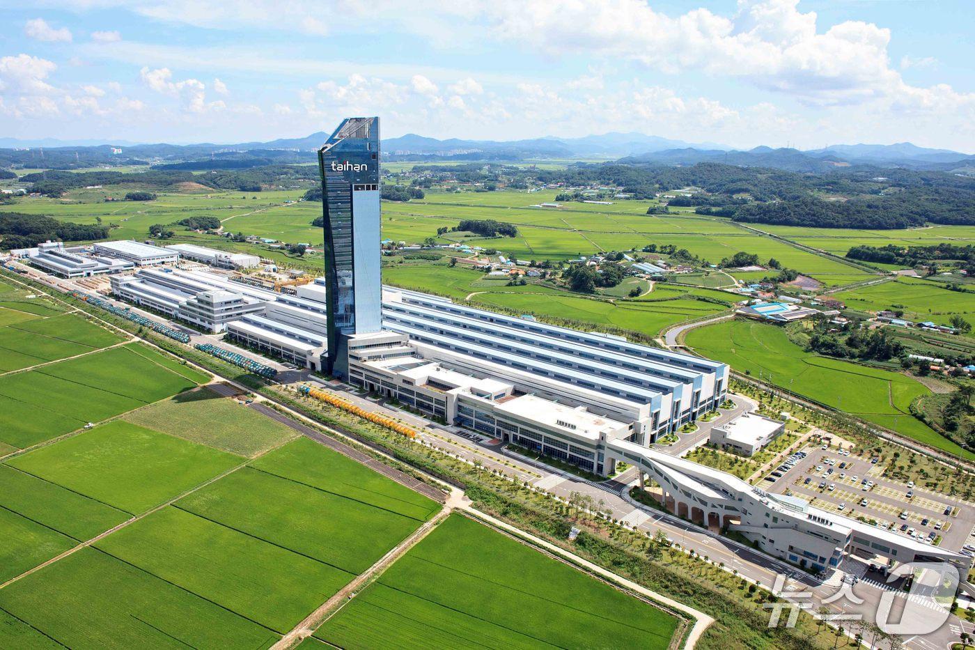 대한전선 당진케이블공장 전경(대한전선 제공)