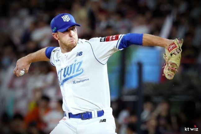 본문 이미지 - KT 새 외국인 투수 패트릭 머피.(KT 위즈 제공)