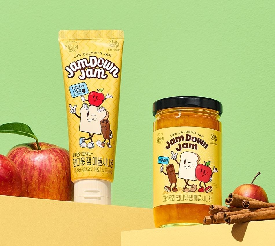 본문 이미지 - 대상다이브스 잼다운 잼 애플시나몬.(대상다이브스 제공)