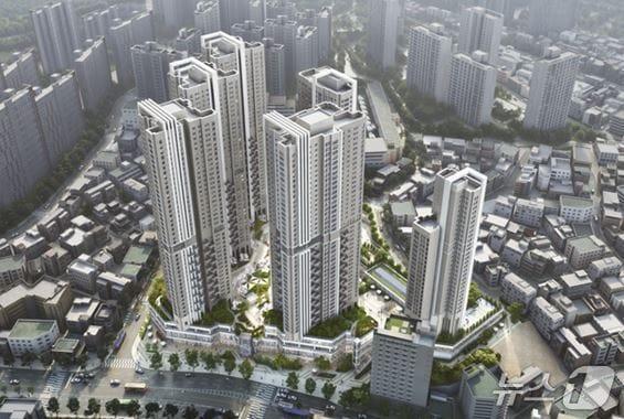 본문 이미지 -  동작구 본동 441번지 일대 예상 조감도 (서울시 제공)