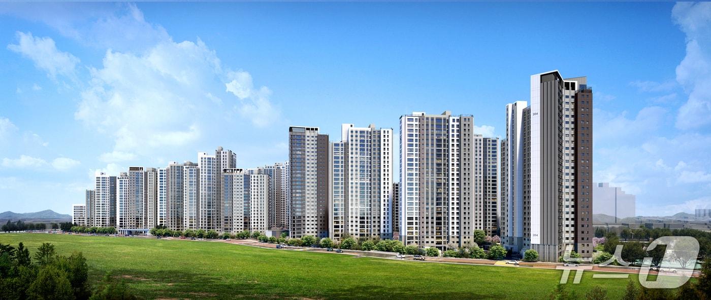 청주 사직동 센텀 푸르지오 자이./뉴스1