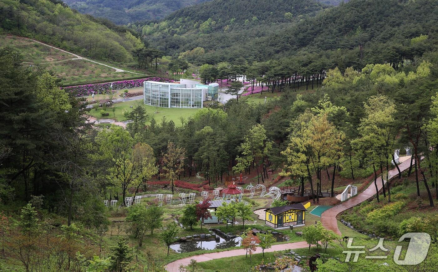 구례 야생화생태특구 전경 