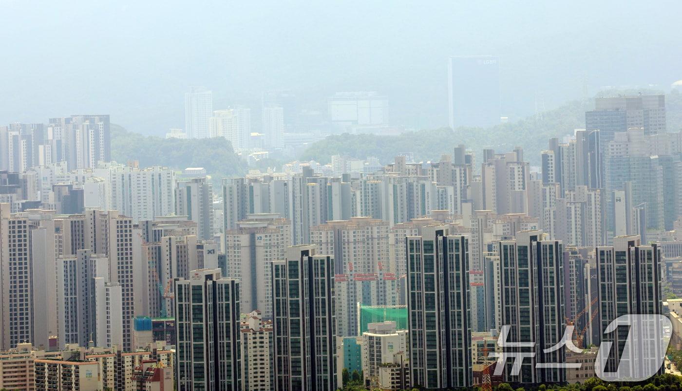 서울 시내 아파트 모습. 2025.7.24/뉴스1 ⓒ News1 김명섭 기자